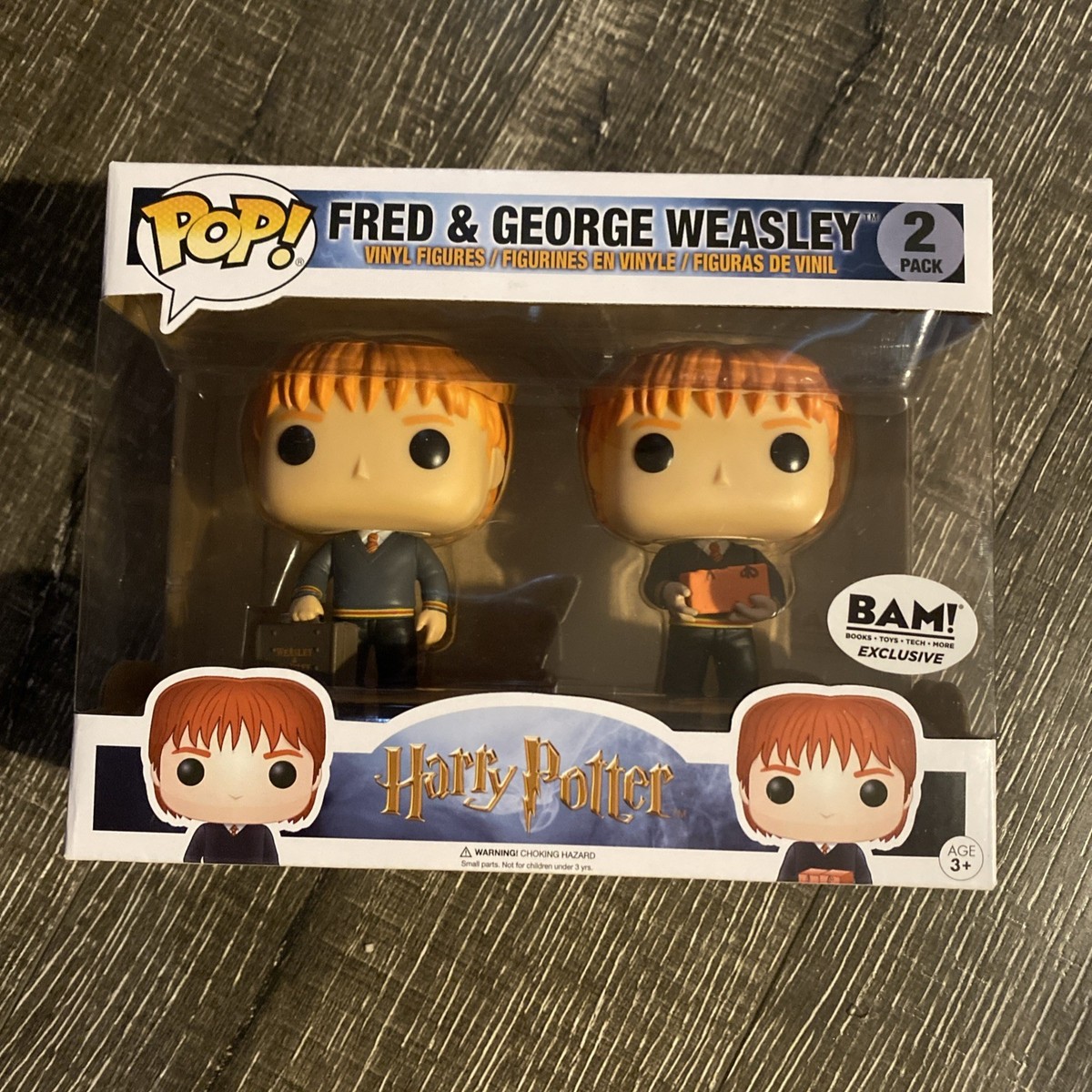 Funko Pop! Vinyl: Harry Potter - HP - 2 Pack - Fred & George