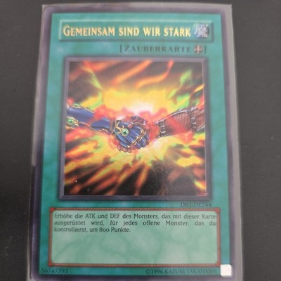 Gemeinsam Sind Wir Stark DB1-DE244 Yu-Gi-Oh Dark Beginning 1 2004 Ultra Rare 