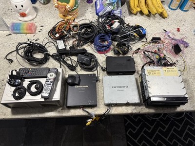 JDM PIONEER CARROZZERIA AVIC-VH009 Audio DVD Monitor Power Unit HDD Navi Server
