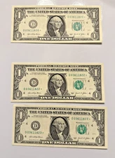 Star notes consecutive lot