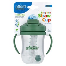 Baby's 1st Straw Cup, 6 Months , Olive Green , 9 oz 270 ml 
