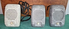 3 Vintage Projected Sound Cast Metal Drive in Movie Speaker Kerasotes Theatres