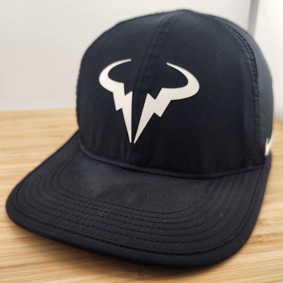 Nike Rafael Nadal Hat Cap, Bull Logo, Featherlight Dri-Fit w