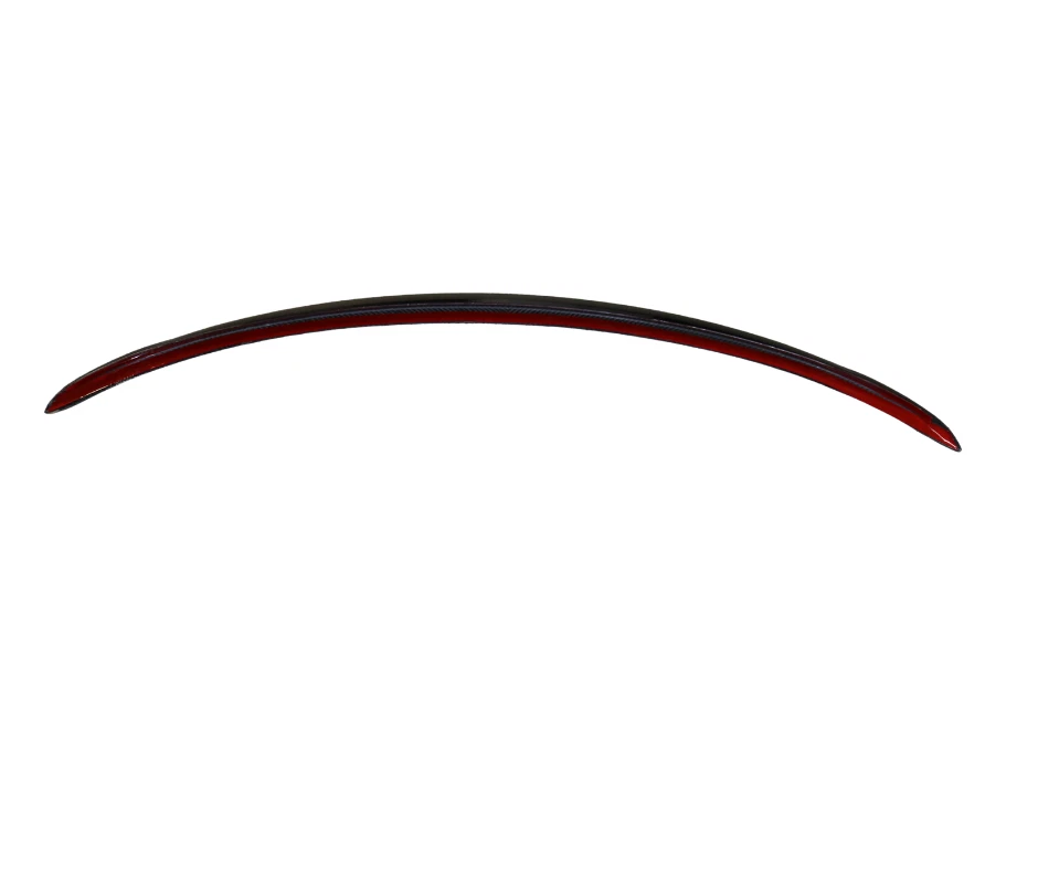 Gloss Carbon Fiber Trunk Spoiler Performance Style for 25+ Tesla Model Y Juniper - Image 2 of 4