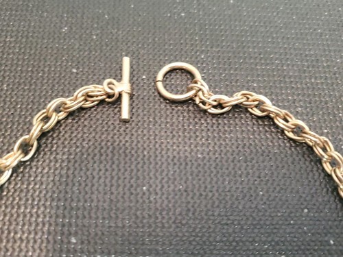 Bracciale Lucite Vintage Cubetto di Ghiaccio Grosso 17" - Foto 5 di 10
