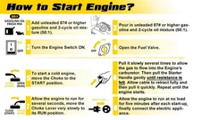 Aceup Energy 1,200W Gas-Powered Generator, Portable Generator Camping Ultralight