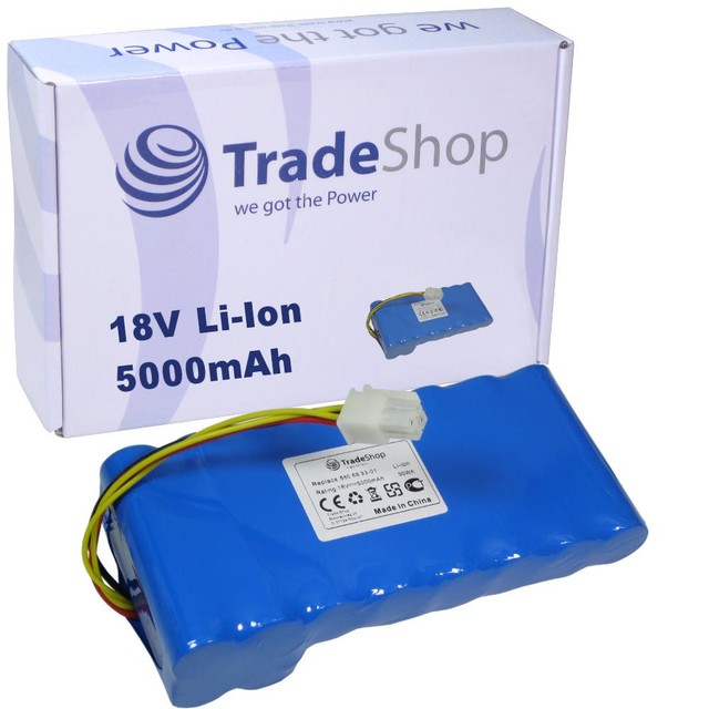 Li-Ion Akku 18V 5Ah ersetzt Husqvarna 580 68 33-01, 580 68 33-02, 589585701