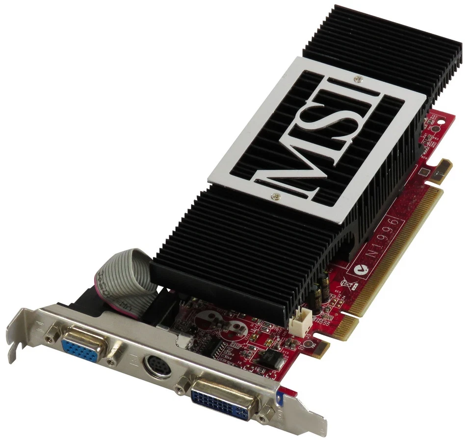 MSI NVIDIA GEFORCE 8400 GS 256MB NX8400GS-TD256EH PCIe - Image 2 of 2