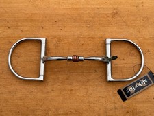 MYLER SS Dee Comfort Snaffle w Copper Roller English Bit  MB03  5"