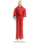 Vintage 1974 Barbie®/Ken #7762 BEST BUY FASHION RED TOP & PANTS W/WHITE TRIM EXC