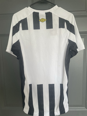 Santos FC Soccer Jersey - Small - Umbro - Home - Black/ White | eBay