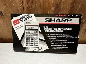 Sharp Calculator El | eBay