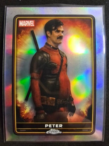 2025 Topps Chrome Deadpool - PETER [Refractor] #23