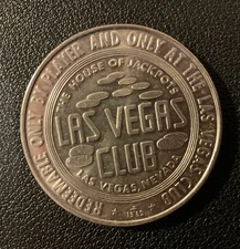 $1 Casino Token LAS VEGAS CLUB - Las Vegas,  NV