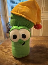 Veggie Tales-Junior Asparagus-I  m Not Afraid-1999-9"Tall-Vintage-As Shown-Works