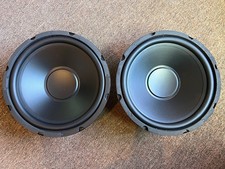 Advent Legacy 10" Woofer Replacements 8 Ohm Qty 2 woofers