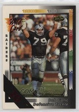1992 Wild Card 20 Stripe Bob Golic #305 8gd