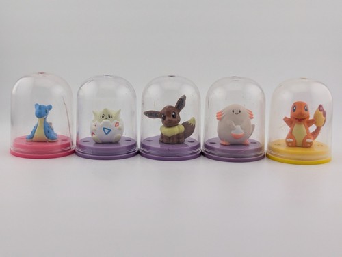 Pokemon Mini Capsule Dome Figuren Konvolut X5 Vintage Nintendo Figuren 2000 - Bild 13 von 16