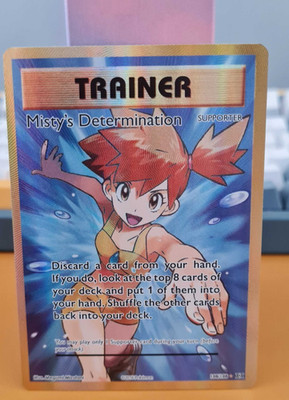 Misty's Determination 108/108 Pokémon Evolutions Full Art Holo - Lightly played