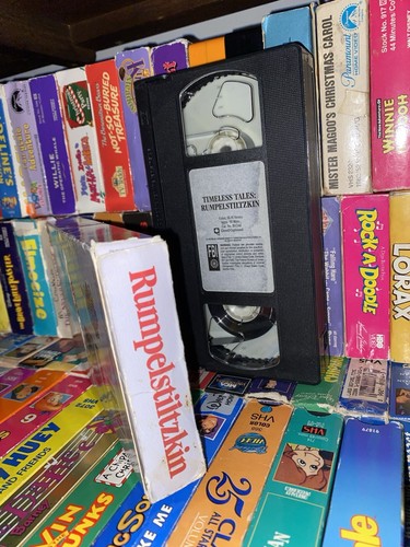 Rumpelstiltzkin VHS Tape Cartoon Timeless Tales Hallmark Animation Rare Toons - Picture 4 of 5