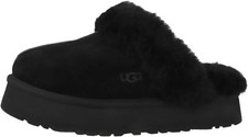 Ugg - Womens Disquette Clog Slippers All Sizes New In Box Authentic Suede Fluff