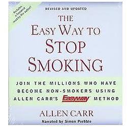 The Easy Way to Stop Smoking by Simon Prebble and Allen Carr (2005, 5 CD Set) GD
