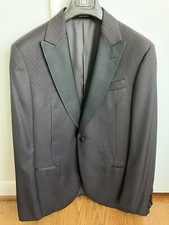 Emporio Armani Burgundy Dinner Jacket Size 42R