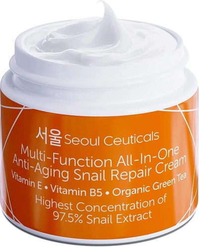 Seoul Ceuticals Multi-Function All-In-One Anti Aging Snail Repair Cream 4 fl oz