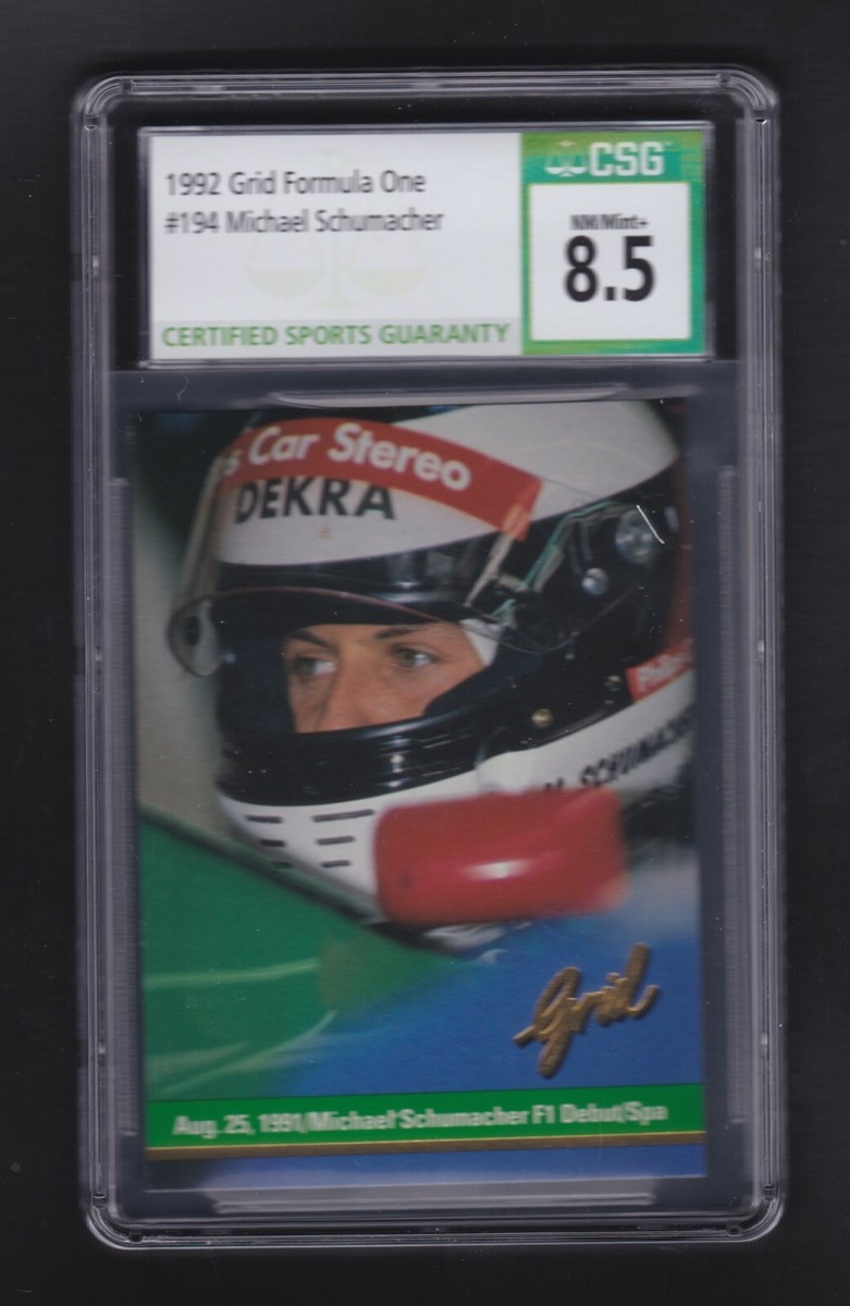 1992 Grid Formula 1 - Rubens Barrichello #164 - Carte de