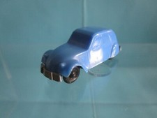 CADUM PAX CITROEN 2 CV BLEU CLAIR  PLASTIQUE NO BONUX CRIO MONSAVON  1/87°