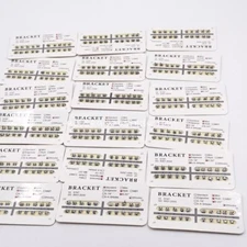 Dental Orthodontic Metal Brackets Roth/MBT/Edgewise 022/018 Hooks 345/3/No Hook