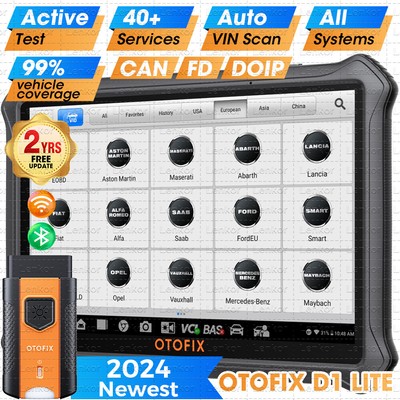 2024 OTOFIX D1 Lite Bidirectional Scanner Full System Diagnostic Key Coding Tool