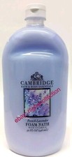 1 CAMBRIDGE BATH  BODY ESSENTIALS FOAM BATH French Lavender w/Vit E 32 oz