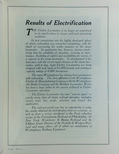 Westinghouse Electric Railway Transportation CERA Bulletin #118 - Picture 3 of 8