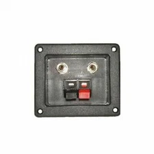 3 1/4 x 4 Inch Sub Speaker Box Terminals Post Push Subwoofer