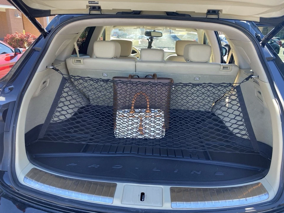 Red de carga estilo sobre maletero para Infiniti FX35 FX37 FX45 FX50 QX70 2003-2020 Foto 2 de 4