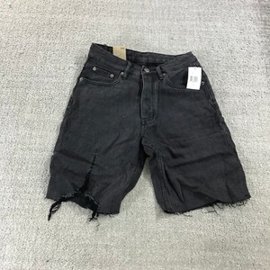 Ksubi Denim Shorts Womens 28 Brooklyn Navana Raw Hem Ripped Back Hi Rise