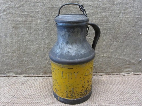 Vintage GRAND RAPIDS CRY Cream Can Old Railroad Rare Antique Train 11085