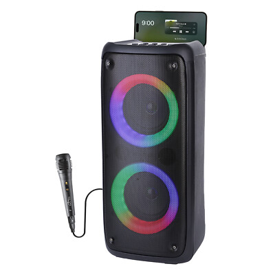 Bluetooth Lautsprecher Media-Tech Karaoke 1000W tragbar MT3181