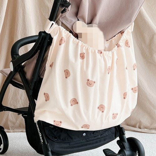 Outdoor Travel Stroller Hanging Nappy Storage Baby Milk Bottle Diapers Pouch - Picture 19 of 24