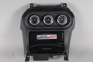 08-15 Lancer EVO X Auto Temp Climate Control Panel W/Cubby 7820A081XB (ol)