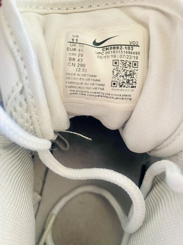 Nike Air Max Uptempo 95 Orlando Magic White Photo Blue Black Shoes Mens 11 ๐ฅ - Picture 11 of 12