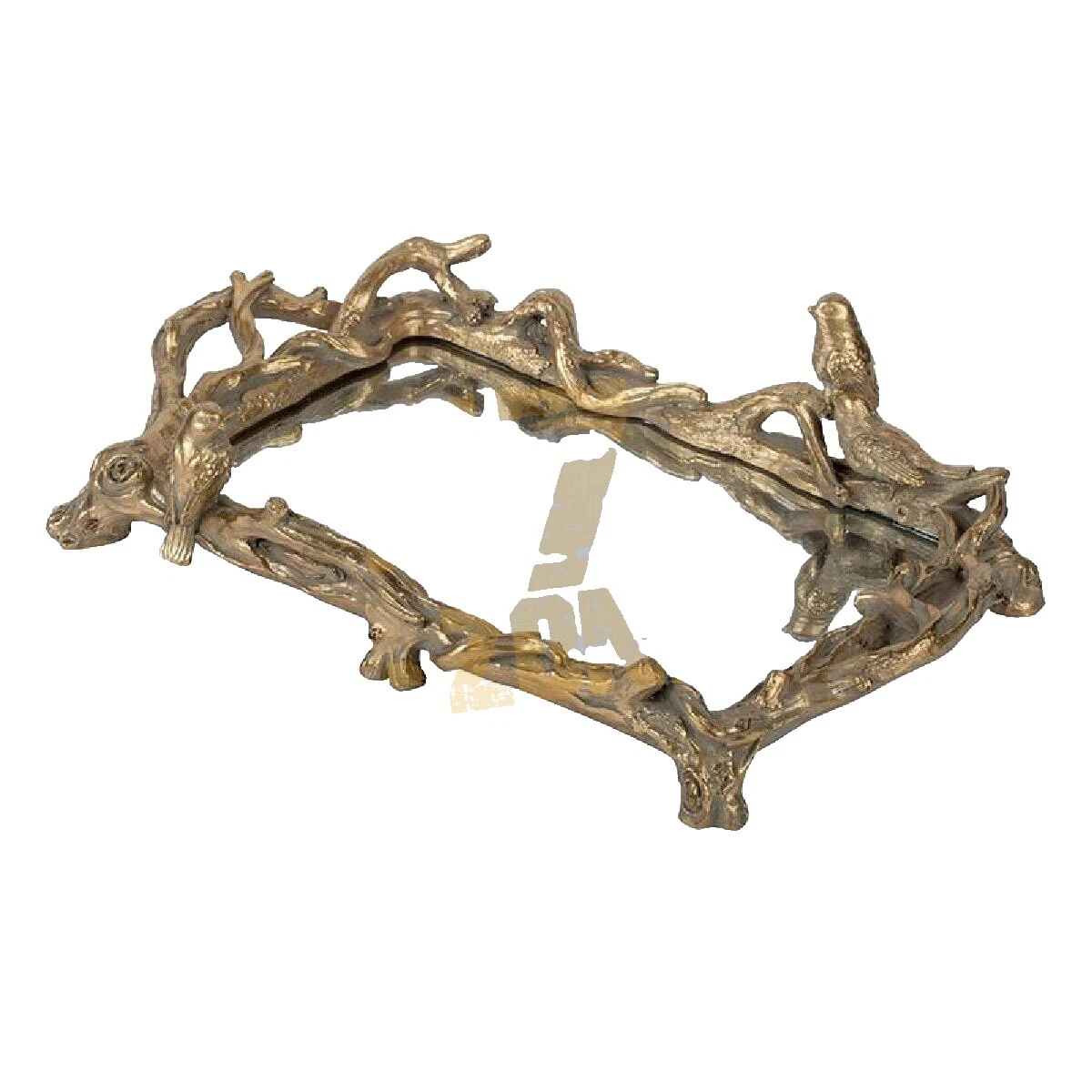 Bandejas decorativas contemporánea de resina