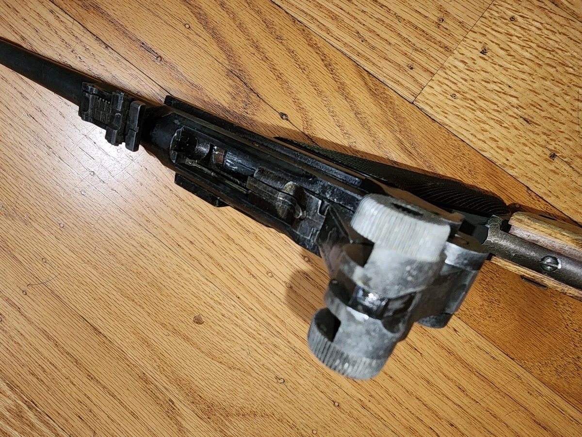 MGC RMI ARTILLERY VERSION LUGER P08 W/ WOOD STOCK ALL METAL