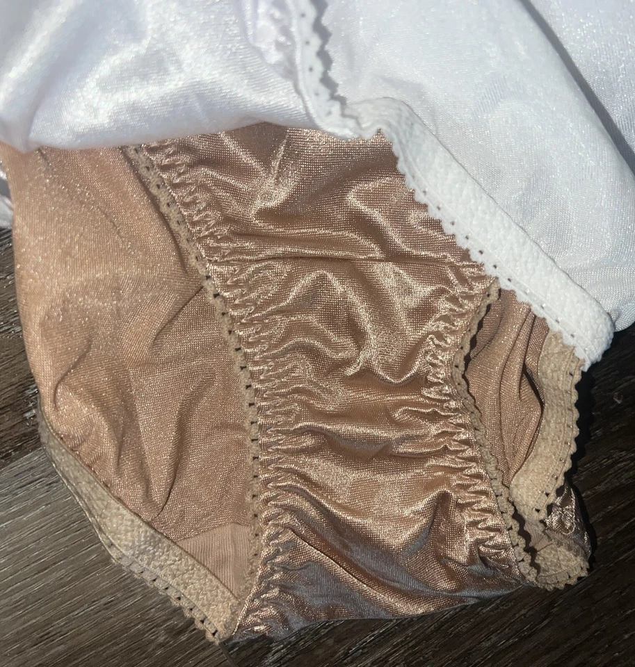 Ropa interior Vanity Fair radiante para mujer de corte alto bragas 3 pares mezcla de nailon (B) ~ 3XL Foto 4 de 4