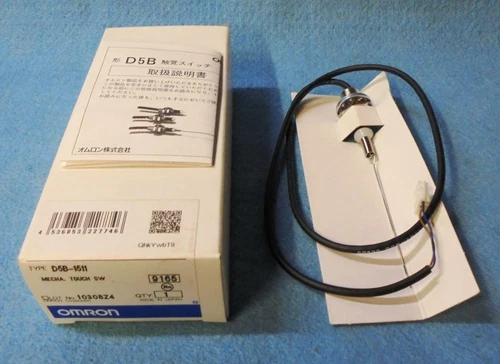 OMRON TACTILE SENSE SWITCH, D5B-1511, 9165 MECHA. TOUCH SW 