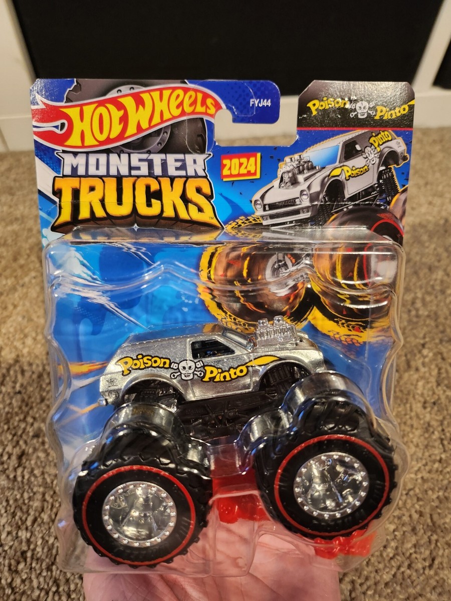 ホットウィール　チェイス　ポイズンピント　クローム　モンスタートラック POISON PINTO RETURNS: Reimagined as a Hot Wheels Monster