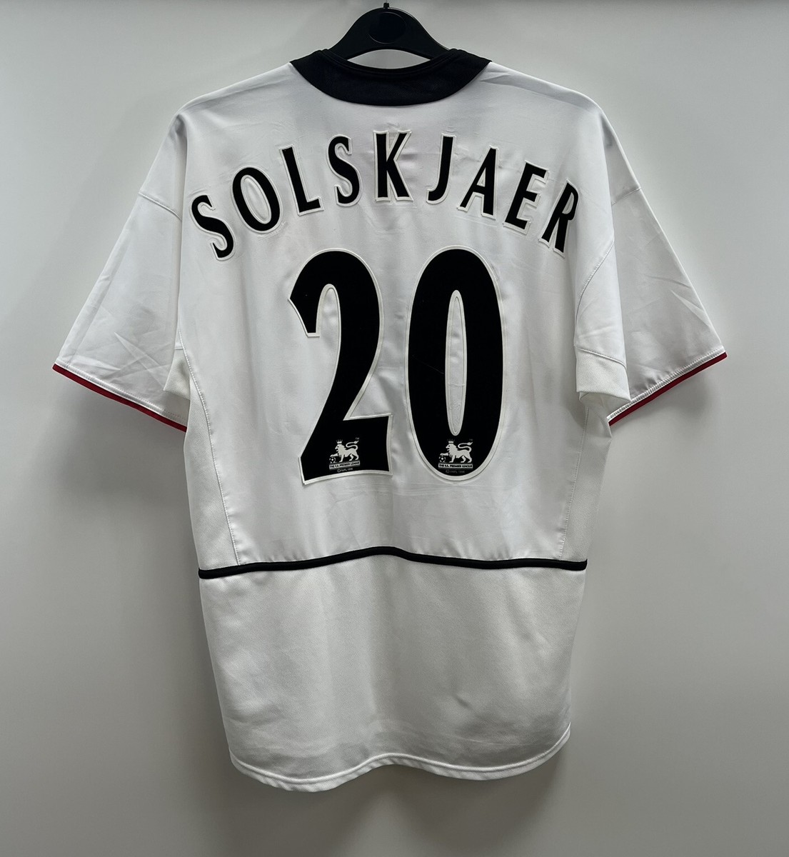Manchester United Solskjaer 20 Away Football Shirt 2002/03 (Medium