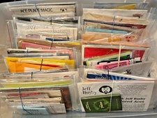 Magic Card and Packet Card Tricks  Various  New and Pre Owned