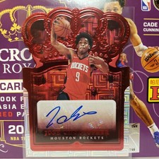 2021-22 Panini Crown Royale Josh Christopher 9/31 Asia Red Autograph SP RC-JCH